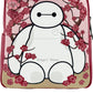 Loungefly Baymax Sakura Cherry Blossom Mini Backpack Big Hero Six 6 Front Pocket
