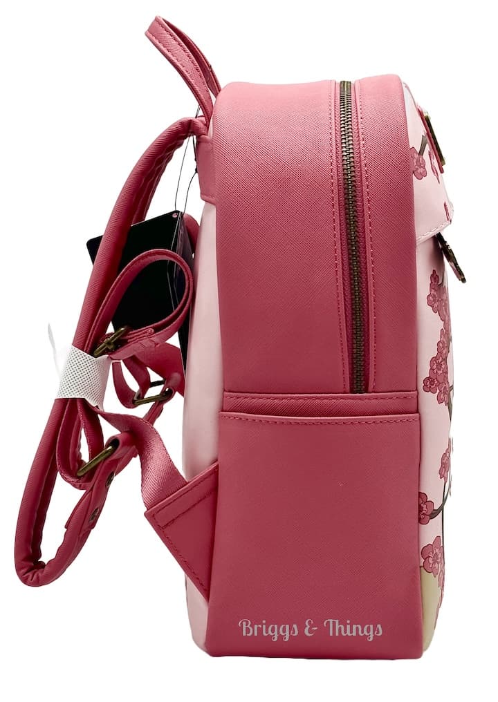 Loungefly Baymax Sakura Cherry Blossom Mini Backpack Big Hero Six 6 Right Side