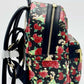 Loungefly Beauty and the Beast Roses Mini Backpack Belle AOP Bag Right Side
