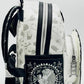 Loungefly Belle Sketch Mini Backpack Disney Beauty & the Beast Bag Right Side