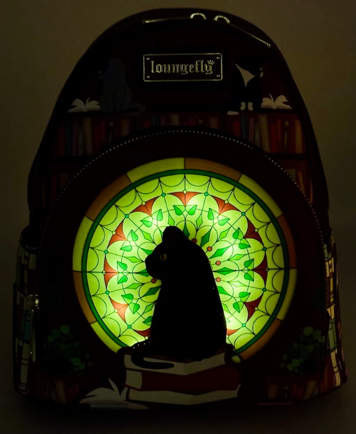 Loungefly Black Cat Library Mini Backpack Books A Million Bag