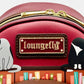 Loungefly Black Cat Library Mini Backpack Books A Million Bag Front Logo