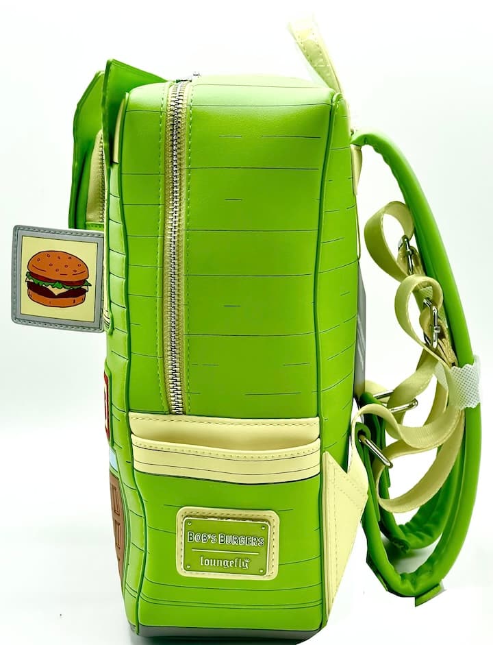 Loungefly Bob's Burgers Mini Backpack Cosplay Bag Left Side