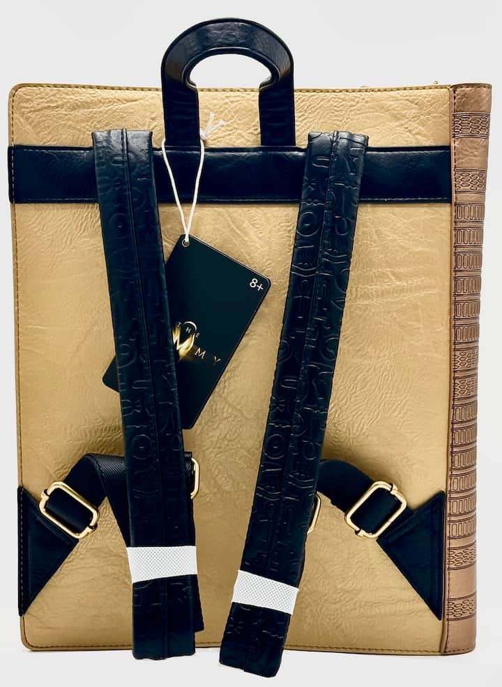 Loungefly Book of the Living Mini Backpack The Mummy Bag Straps