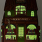 Loungefly Bookstore Mini Backpack Glow in the Dark Bookshop Bag Glow In The Dark Effect