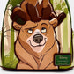Loungefly Brother Bear Mini Backpack Disney Koda Kenai Bag Front Bottom