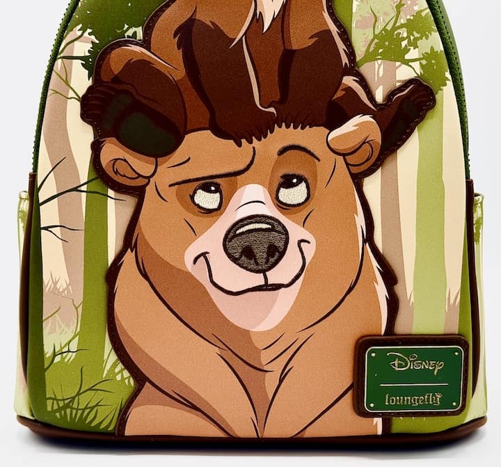 Loungefly Brother Bear Mini Backpack Disney Koda Kenai Bag Front Bottom