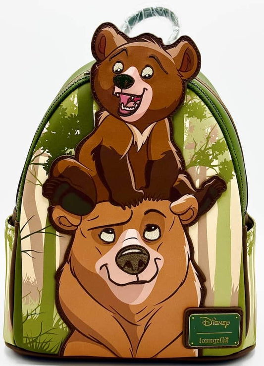 Loungefly Brother Bear Mini Backpack Disney Koda Kenai Bag Front Full View