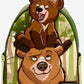Loungefly Brother Bear Mini Backpack Disney Koda Kenai Bag Front Full View