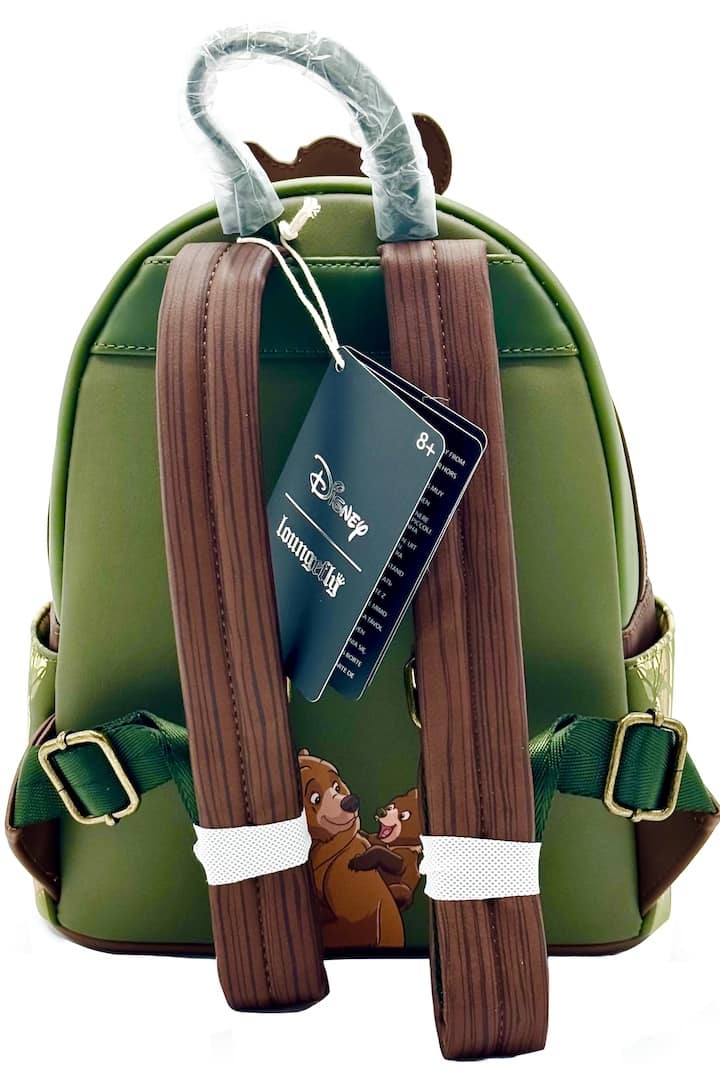 Loungefly Brother Bear Mini Backpack Disney Koda Kenai Bag Straps