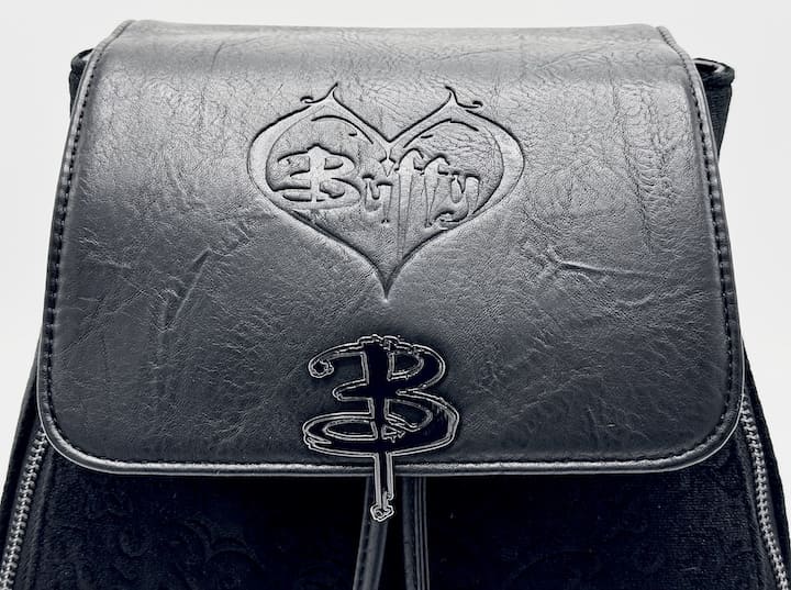 Loungefly Buffy the Vampire Slayer Mini Backpack TV Series Bag Front Flap
