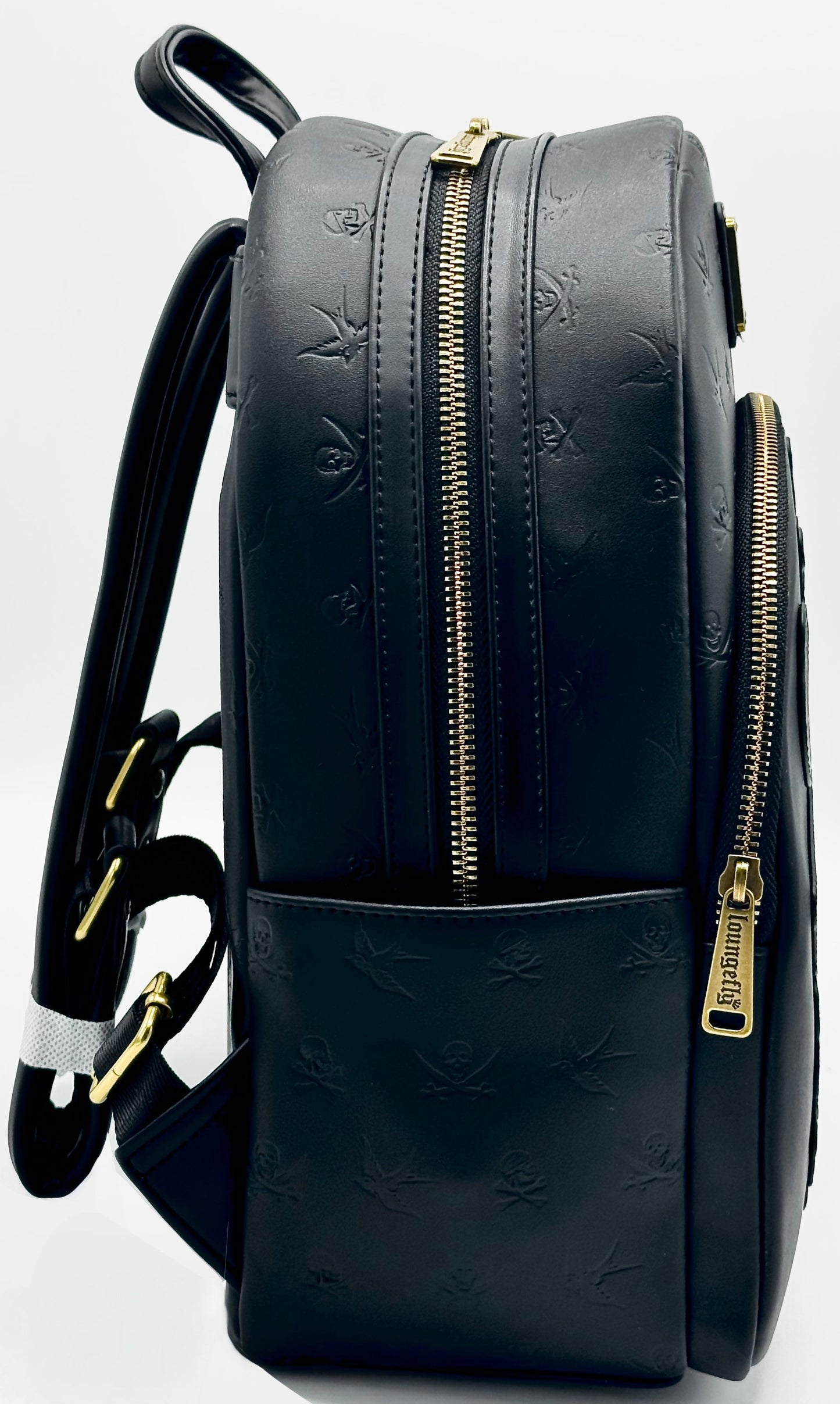 Loungefly Captain Jack Sparrow Mini Backpack Pirates Skull Bag Right Side