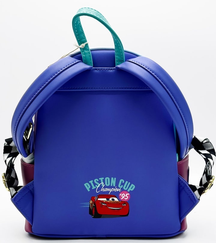 Loungefly Cars Flo's Diner Scene Mini Backpack Disney Pixar Glow Bag Back