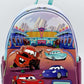 Loungefly Cars Flo's Diner Scene Mini Backpack Disney Pixar Glow Bag Front Full View