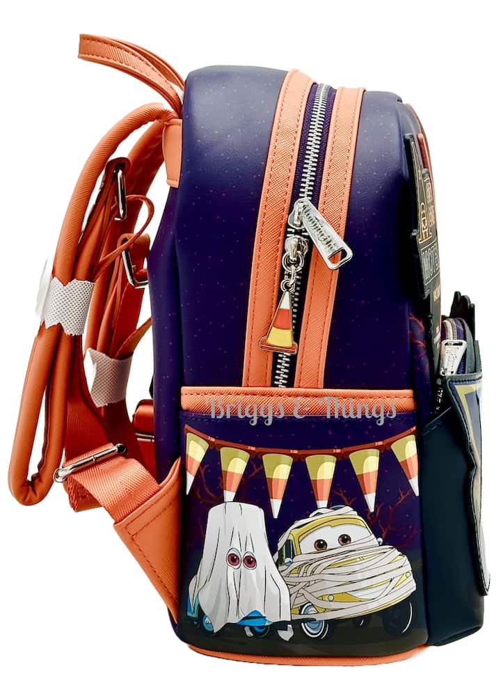 Loungefly Cars Halloween Costumes Mini Backpack Disney Pixar Bag Right Side