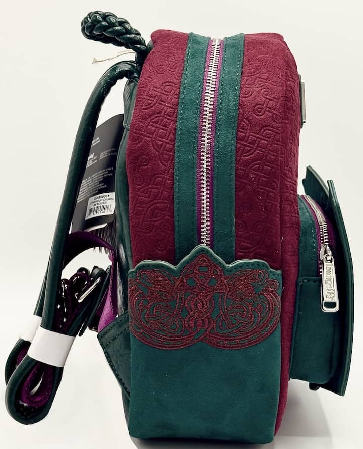 Loungefly Charmed Mini Backpack Book of Shadows Power of Three Bag Right Side