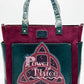 Loungefly Charmed Tote Bag Power of Three Convertible Backpack Front Full View Without Straps
