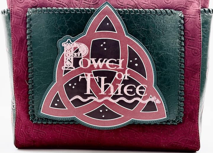 Loungefly Charmed Tote Bag Power of Three Convertible Backpack Front Pocket