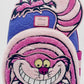 Loungefly Cheshire Cat Fuzzy Mini Backpack Alice in Wonderland Bag Front Full View