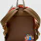 Loungefly Chip Mini Backpack Disney Plush Cosplay Chip 'n Dale Bag Back