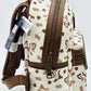 Loungefly Chip N Dale Mini Backpack Acorn AOP Disney Chipmunk Bag Right Side