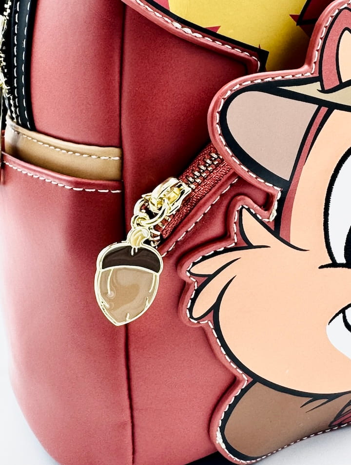 Loungefly Chip and Dale Mini Backpack Disney BAM Exclusive Bag Acorn Keyring