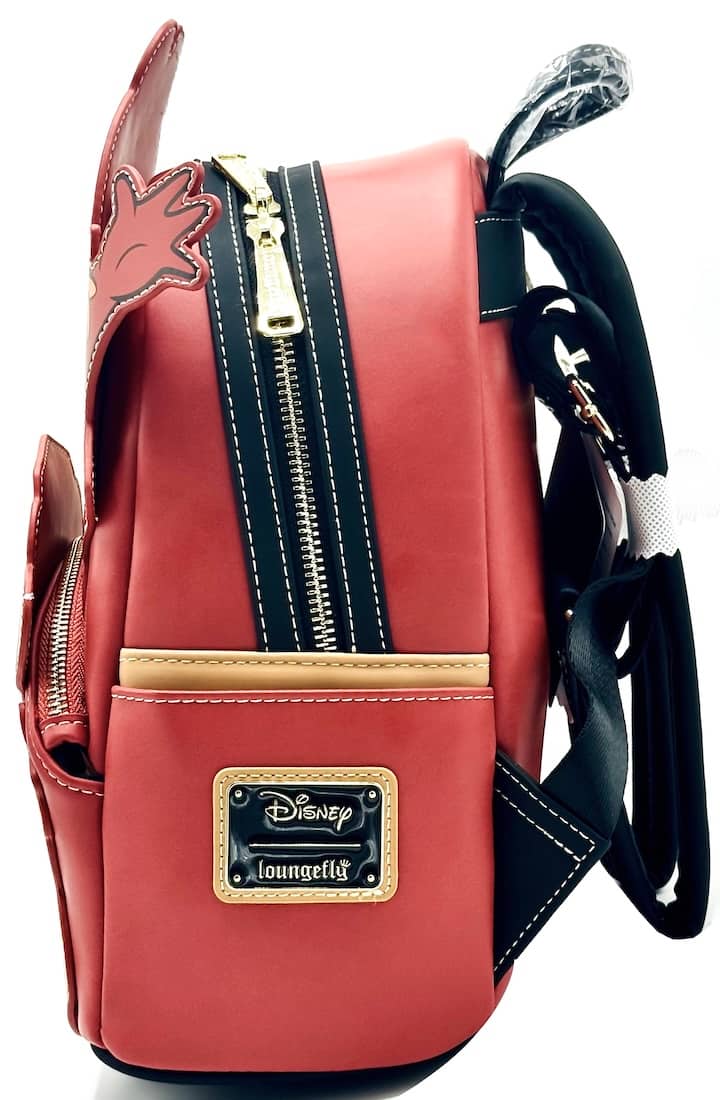 Loungefly Chip and Dale Mini Backpack Disney BAM Exclusive Bag Left Side