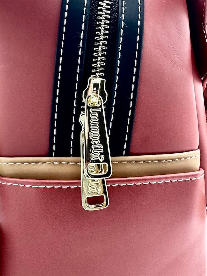 Loungefly Chip and Dale Mini Backpack Disney BAM Exclusive Bag Zips