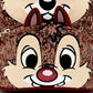 Loungefly Chip and Dale Sequin Mini Backpack Disney Bag Front Bottom