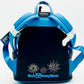  Loungefly Cinderella Castle Light Up Mini Backpack WDW Fireworks Bag Back