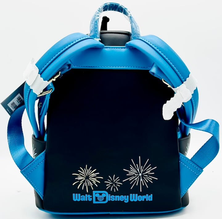  Loungefly Cinderella Castle Light Up Mini Backpack WDW Fireworks Bag Back