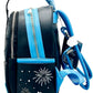  Loungefly Cinderella Castle Light Up Mini Backpack WDW Fireworks Bag Left Side