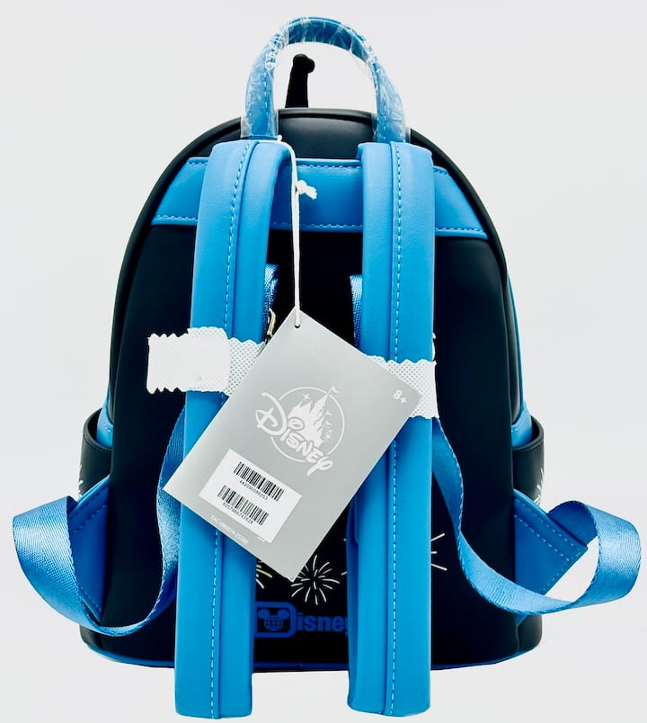  Loungefly Cinderella Castle Light Up Mini Backpack WDW Fireworks Bag Straps