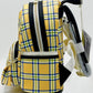 Loungefly Clueless Cher Mini Backpack Yellow Plaid Cosplay Bag Left Side