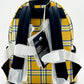 Loungefly Clueless Cher Mini Backpack Yellow Plaid Cosplay Bag Straps