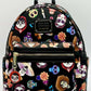 Loungefly Coco AOP Mini Backpack Disney Pixar Bag All Over Print Front Full View