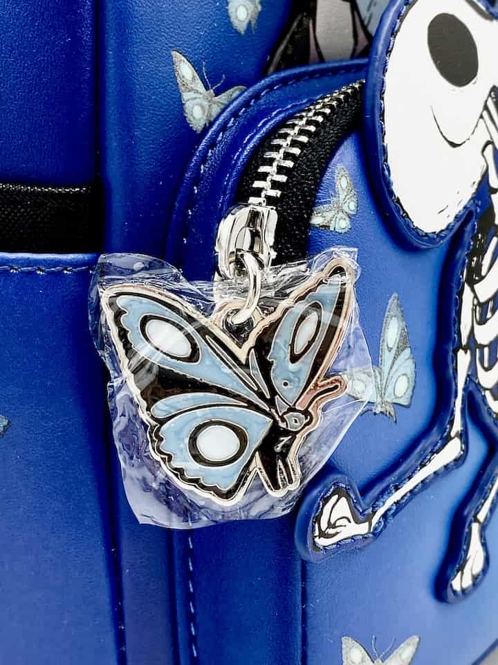 Loungefly Corpse Bride Mini Backpack Victor Emily Zero Butterfly Bag Keyring