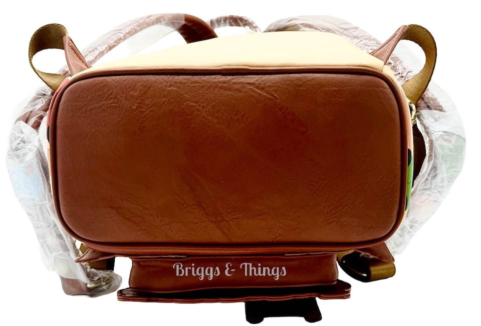 Loungefly D23 Belle Book Shop Mini Backpack Beauty and the Beast Bag Base