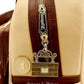 Loungefly D23 Belle Book Shop Mini Backpack Beauty and the Beast Bag Keyring