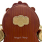 Loungefly D23 Cogsworth Figural Crossbody Bag Beauty and the Beast Back Top