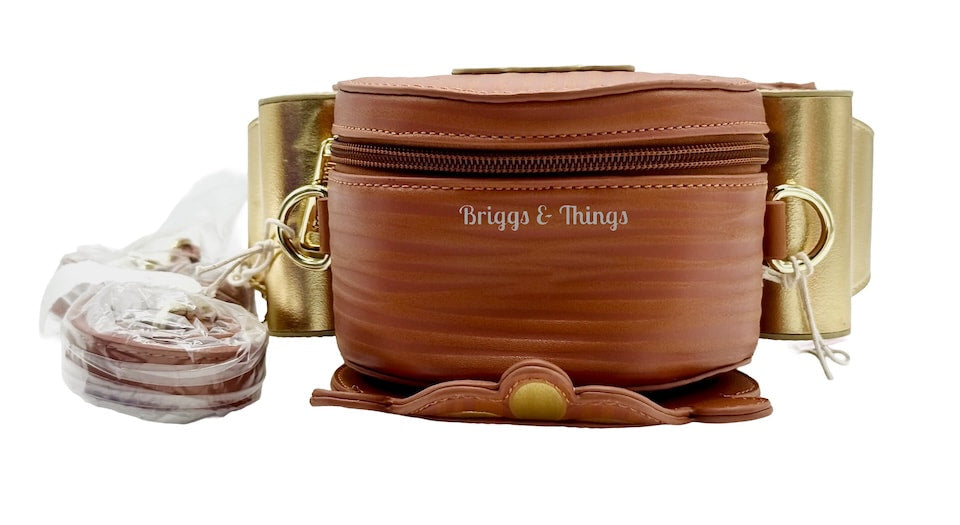 Loungefly D23 Cogsworth Figural Crossbody Bag Beauty and the Beast Top