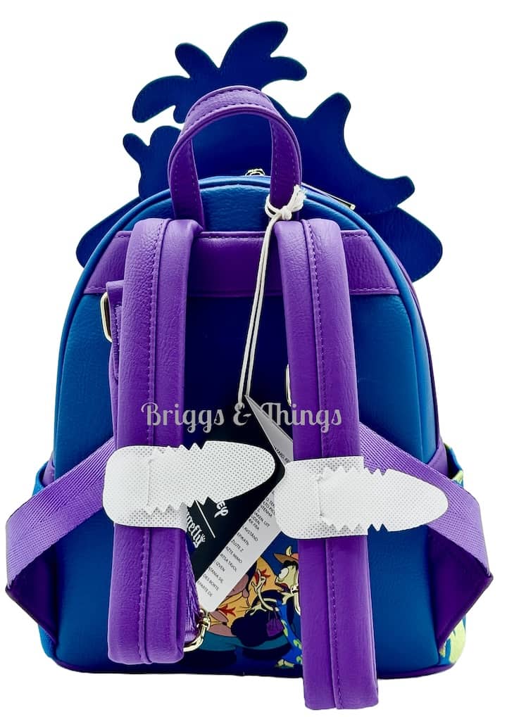 Loungefly D23 Pleakley in Disguise Mini Backpack Lilo and Stitch Bag Straps