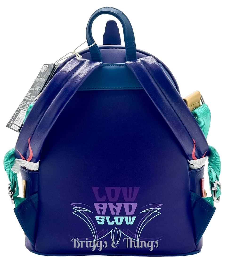 Loungefly D23 Ramone Cosplay Mini Backpack Disney Pixar Cars Glow Bag Back