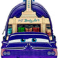 Loungefly D23 Ramone Cosplay Mini Backpack Disney Pixar Cars Glow Bag Front Full View