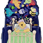 Loungefly D23 Winnie the Pooh Mini Backpack Heffalumps Bag Front Full View Spin Right
