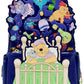 Loungefly D23 Winnie the Pooh Mini Backpack Heffalumps Bag Front Full View Spin Up