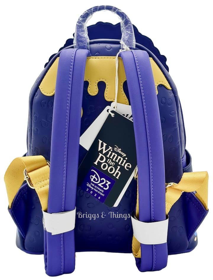 Loungefly D23 Winnie the Pooh Mini Backpack Heffalumps Bag Straps