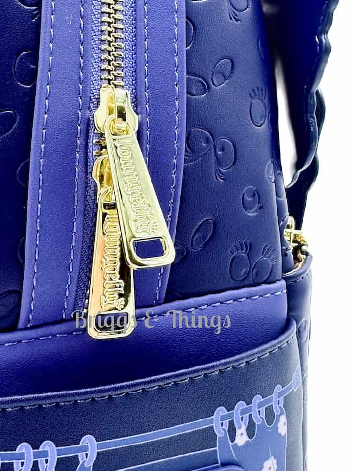 Loungefly D23 Winnie the Pooh Mini Backpack Heffalumps Bag Zips