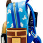 Loungefly D23 Woody Cars Mini Backpack Disney Pixar Toy Story Bag Left Side