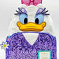 Loungefly Daisy Duck Sequin Mini Backpack Disney 85th Anniversary Bag Front Full View